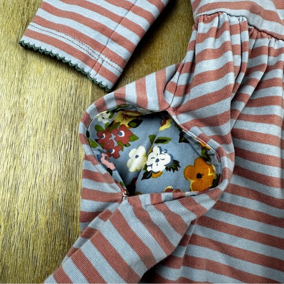 Matilda Jane Pink and Blue Striped Dress - Picture 7 of 8